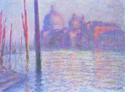 The Grand Canal, Claude Monet